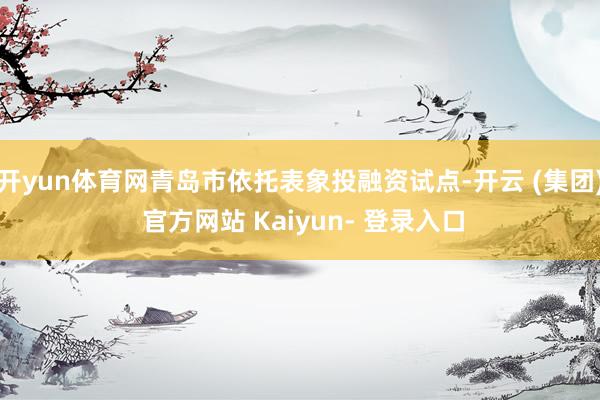 开yun体育网青岛市依托表象投融资试点-开云 (集团) 官方网站 Kaiyun- 登录入口