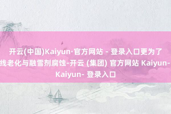 开云(中国)Kaiyun·官方网站 - 登录入口更为了抗击紫外线老化与融雪剂腐蚀-开云 (集团) 官方网站 Kaiyun- 登录入口
